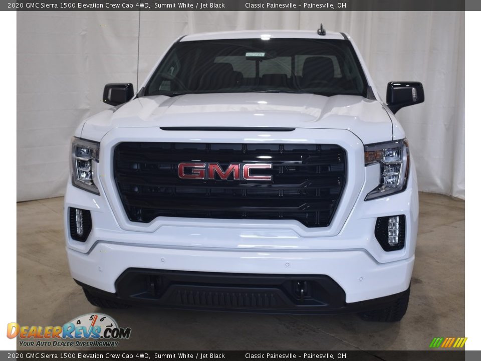 2020 GMC Sierra 1500 Elevation Crew Cab 4WD Summit White / Jet Black Photo #4