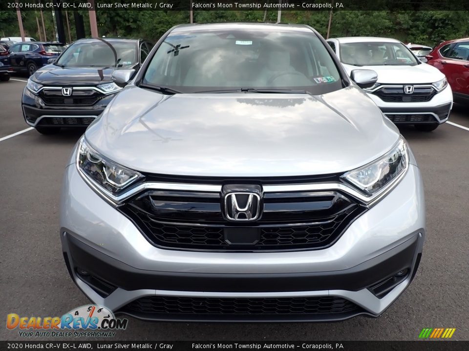 2020 Honda CR-V EX-L AWD Lunar Silver Metallic / Gray Photo #6