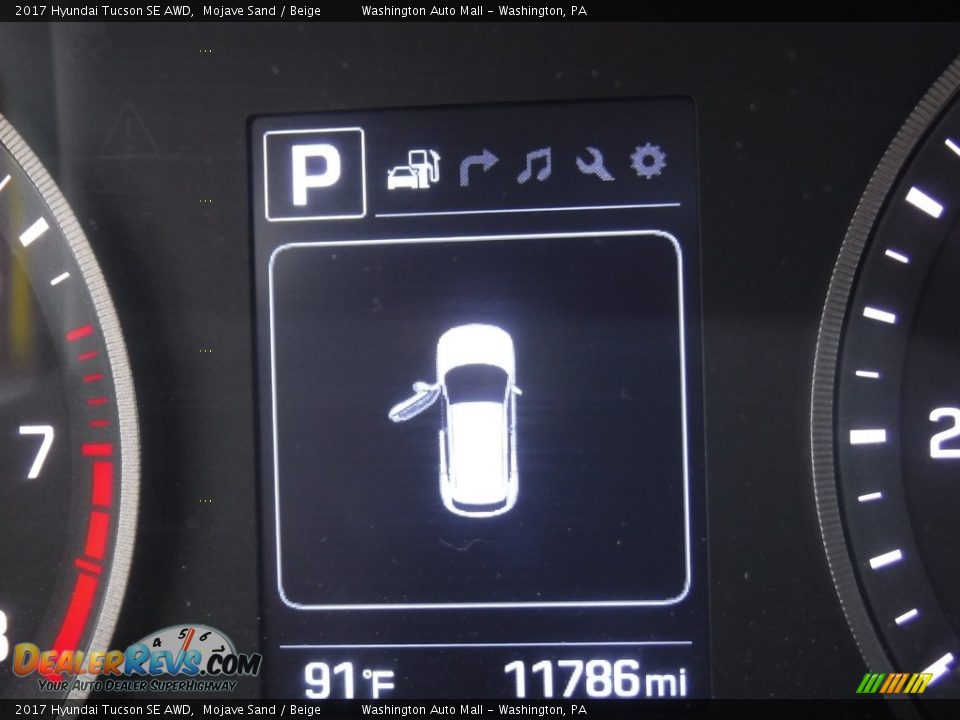 2017 Hyundai Tucson SE AWD Mojave Sand / Beige Photo #30