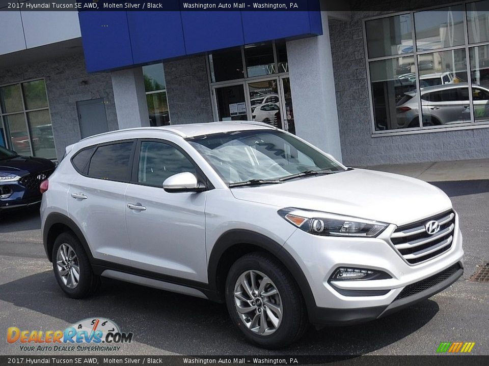 2017 Hyundai Tucson SE AWD Molten Silver / Black Photo #1