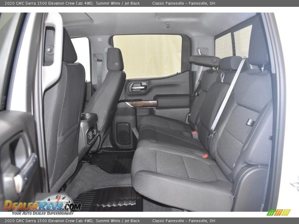 2020 GMC Sierra 1500 Elevation Crew Cab 4WD Summit White / Jet Black Photo #7