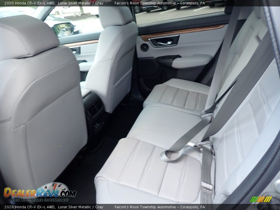 2020 Honda CR-V EX-L AWD Lunar Silver Metallic / Gray Photo #8