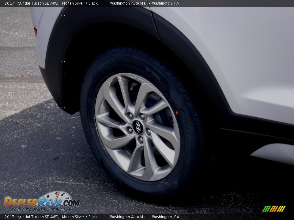 2017 Hyundai Tucson SE AWD Molten Silver / Black Photo #3