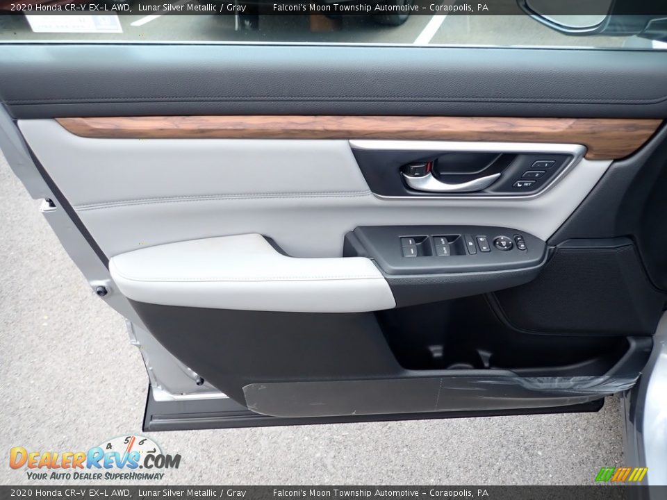 2020 Honda CR-V EX-L AWD Lunar Silver Metallic / Gray Photo #10