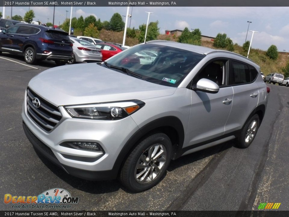 2017 Hyundai Tucson SE AWD Molten Silver / Black Photo #5