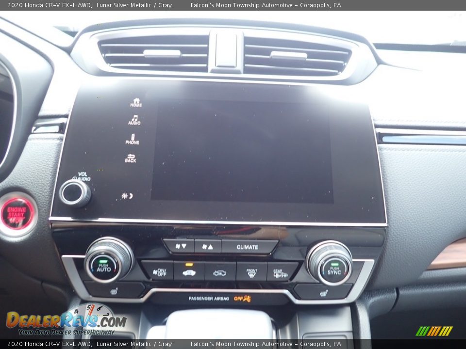 2020 Honda CR-V EX-L AWD Lunar Silver Metallic / Gray Photo #13