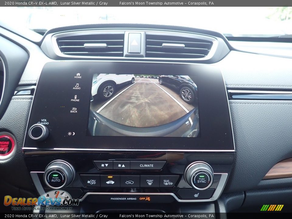 2020 Honda CR-V EX-L AWD Lunar Silver Metallic / Gray Photo #14