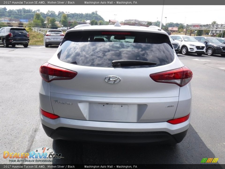 2017 Hyundai Tucson SE AWD Molten Silver / Black Photo #7