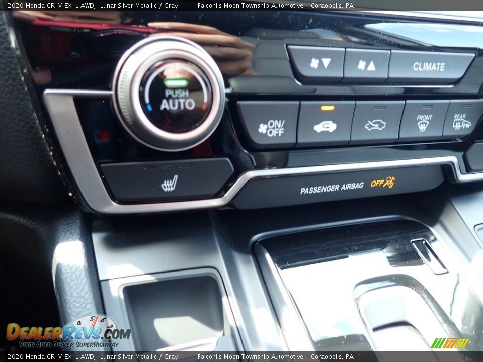 2020 Honda CR-V EX-L AWD Lunar Silver Metallic / Gray Photo #15