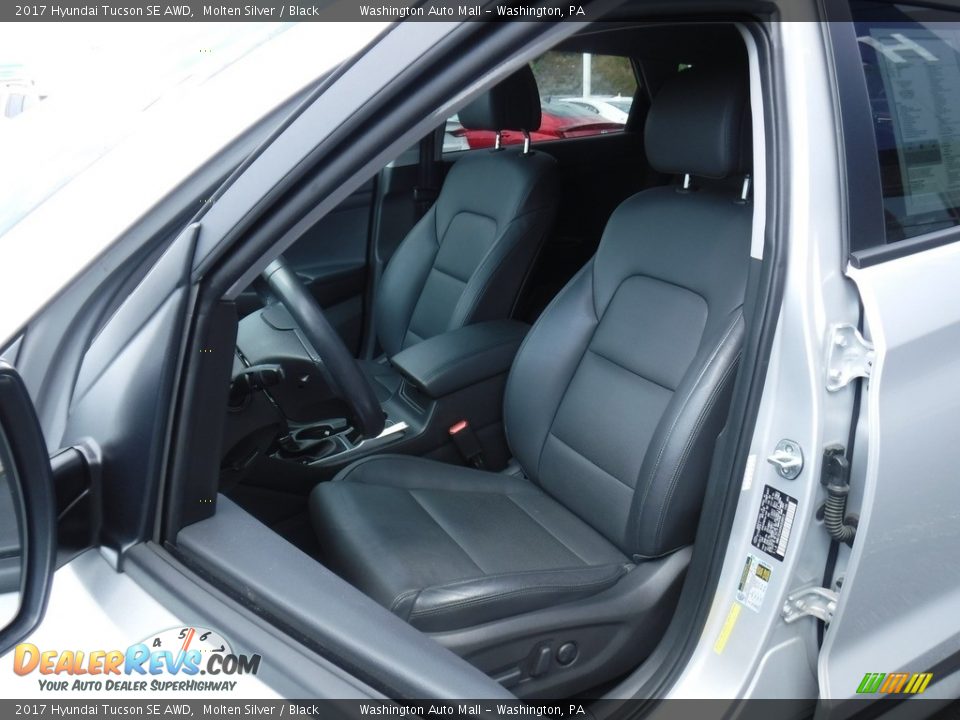 2017 Hyundai Tucson SE AWD Molten Silver / Black Photo #11