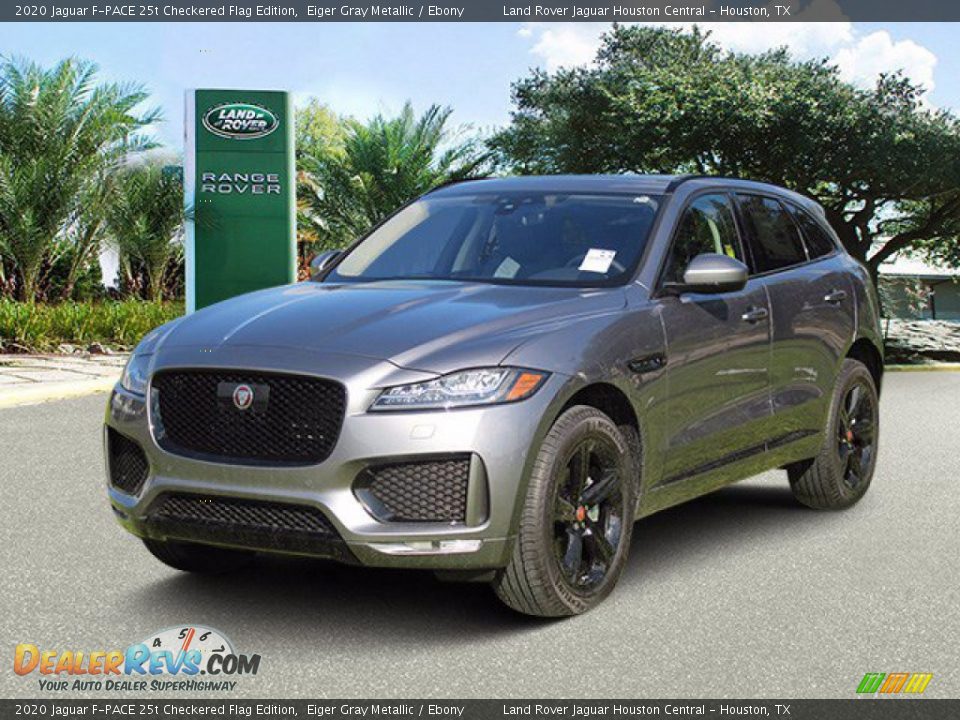 2020 Jaguar F-PACE 25t Checkered Flag Edition Eiger Gray Metallic / Ebony Photo #2