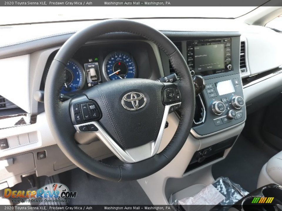 2020 Toyota Sienna XLE Predawn Gray Mica / Ash Photo #3