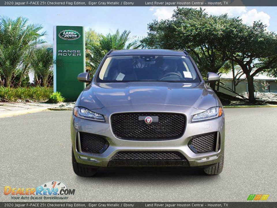 2020 Jaguar F-PACE 25t Checkered Flag Edition Eiger Gray Metallic / Ebony Photo #3
