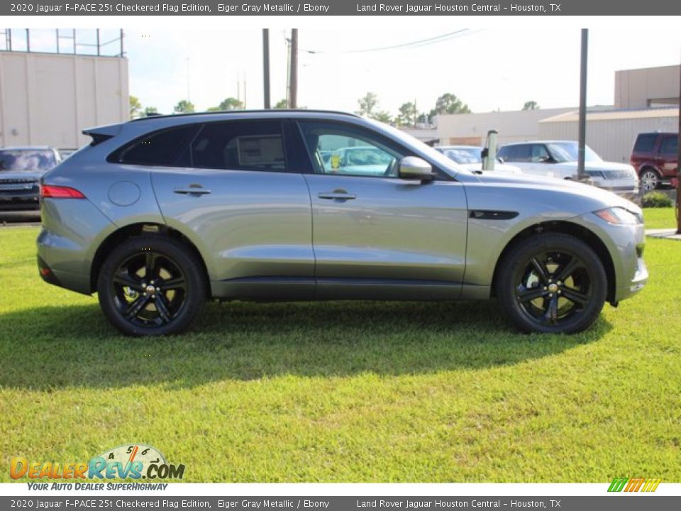 2020 Jaguar F-PACE 25t Checkered Flag Edition Eiger Gray Metallic / Ebony Photo #4