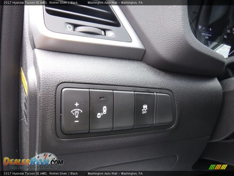 2017 Hyundai Tucson SE AWD Molten Silver / Black Photo #14