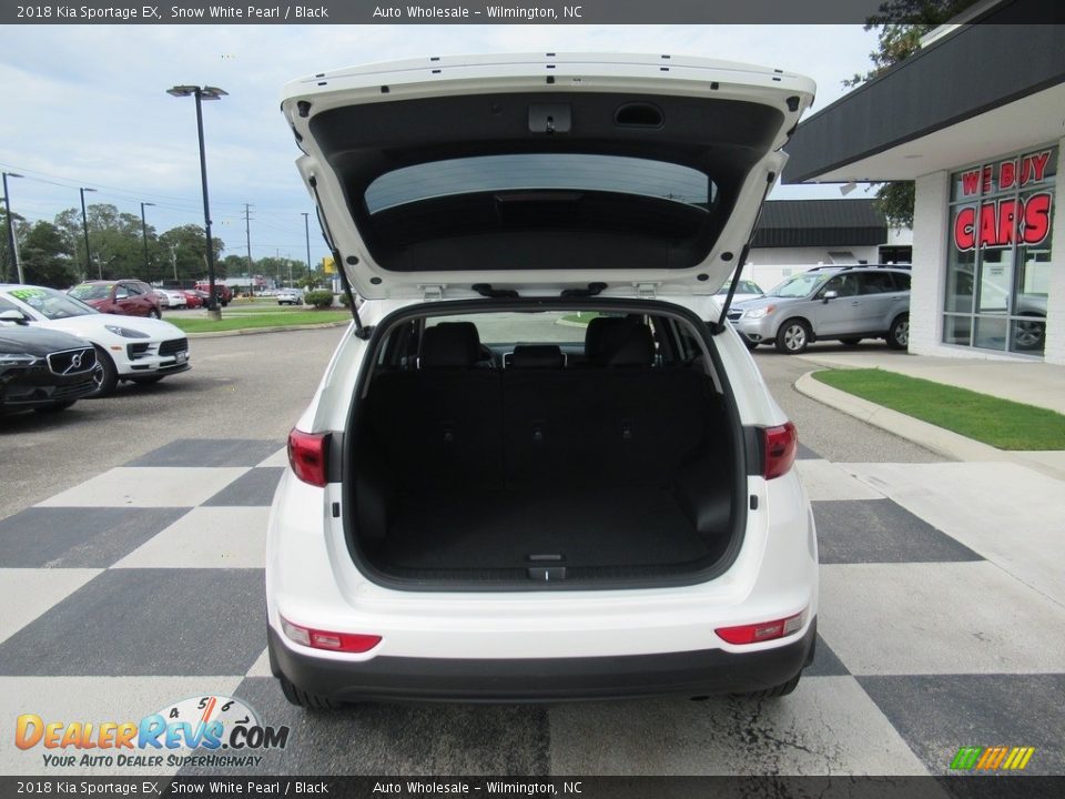 2018 Kia Sportage EX Snow White Pearl / Black Photo #5