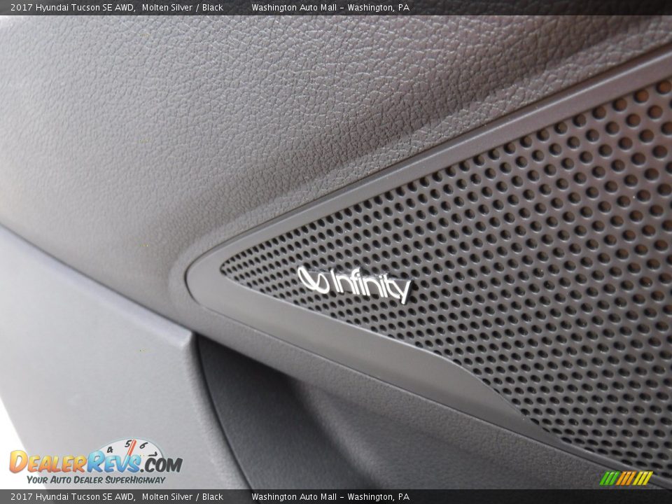 2017 Hyundai Tucson SE AWD Molten Silver / Black Photo #15
