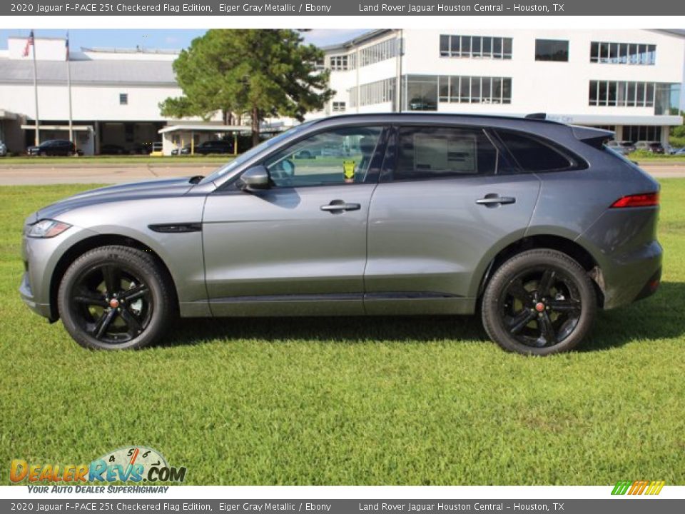 2020 Jaguar F-PACE 25t Checkered Flag Edition Eiger Gray Metallic / Ebony Photo #7