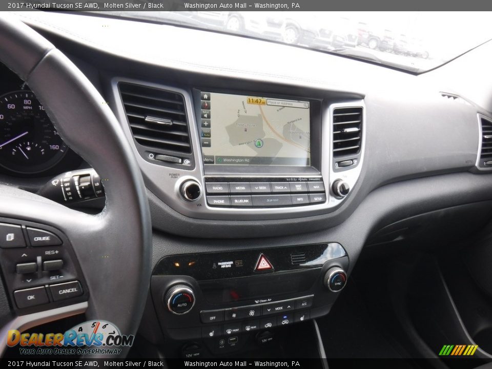 2017 Hyundai Tucson SE AWD Molten Silver / Black Photo #17