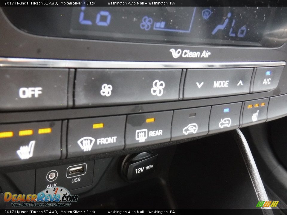 2017 Hyundai Tucson SE AWD Molten Silver / Black Photo #20