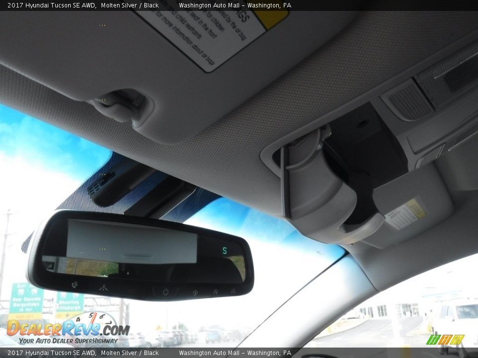 2017 Hyundai Tucson SE AWD Molten Silver / Black Photo #21