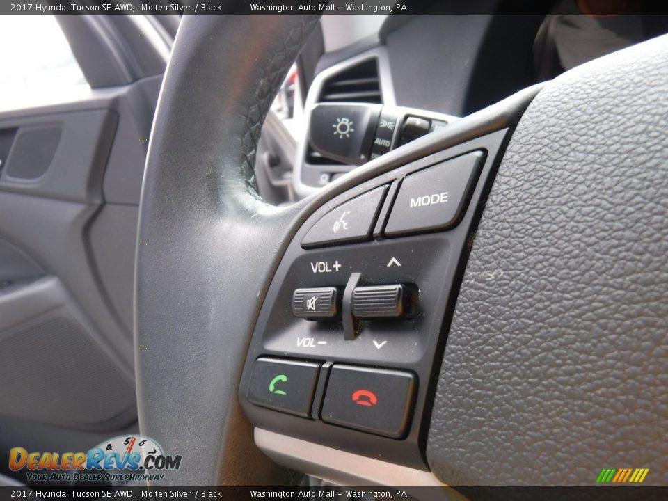 2017 Hyundai Tucson SE AWD Molten Silver / Black Photo #22