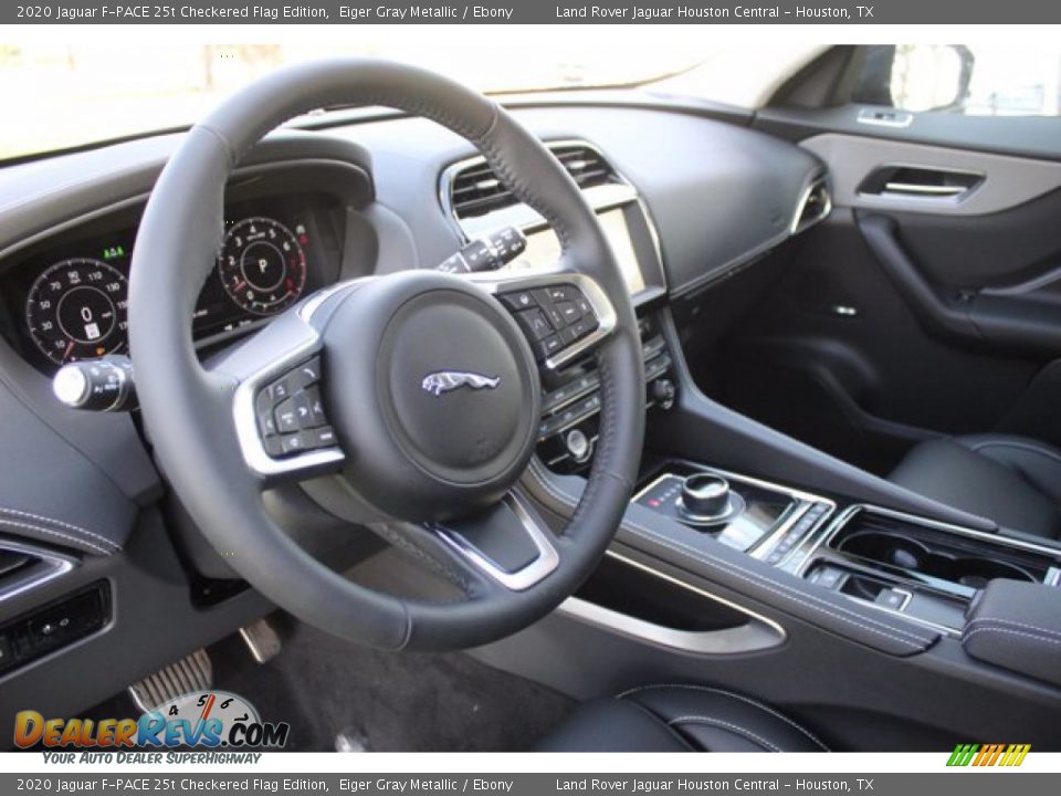 2020 Jaguar F-PACE 25t Checkered Flag Edition Eiger Gray Metallic / Ebony Photo #16