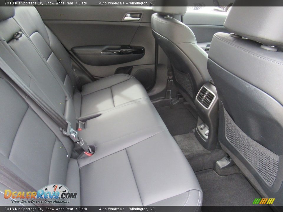 2018 Kia Sportage EX Snow White Pearl / Black Photo #14