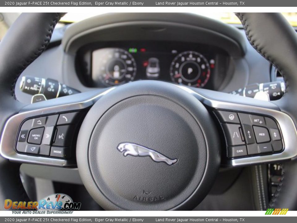 2020 Jaguar F-PACE 25t Checkered Flag Edition Eiger Gray Metallic / Ebony Photo #17