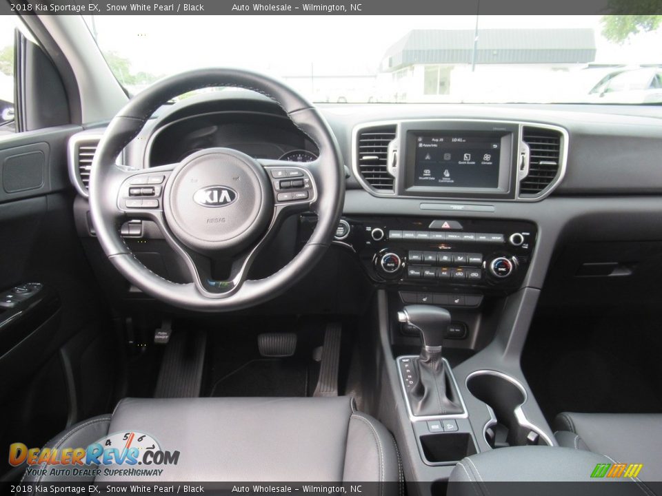 2018 Kia Sportage EX Snow White Pearl / Black Photo #15