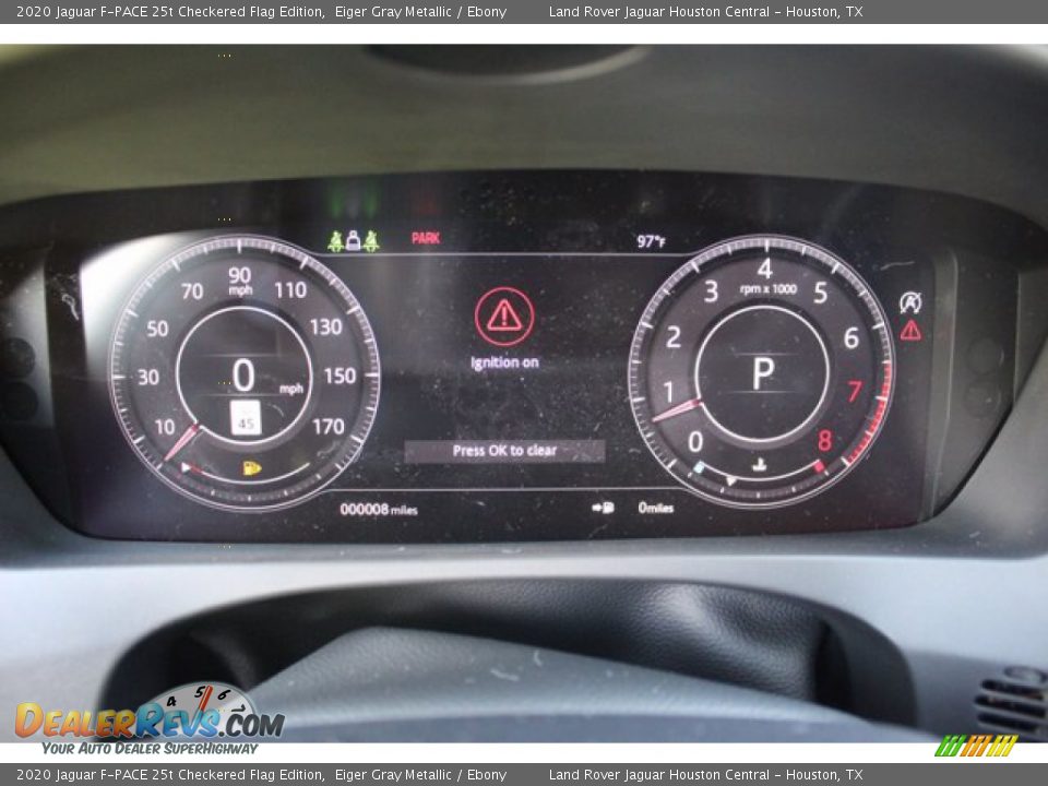 2020 Jaguar F-PACE 25t Checkered Flag Edition Eiger Gray Metallic / Ebony Photo #18