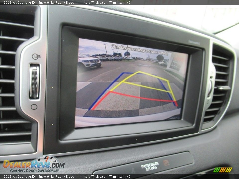 2018 Kia Sportage EX Snow White Pearl / Black Photo #18