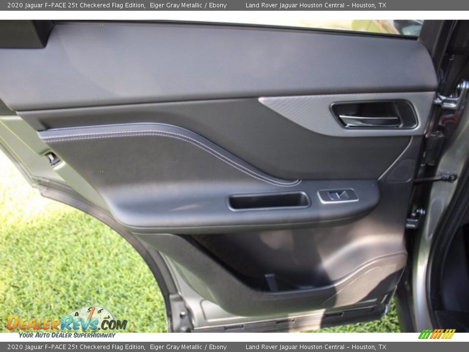2020 Jaguar F-PACE 25t Checkered Flag Edition Eiger Gray Metallic / Ebony Photo #24