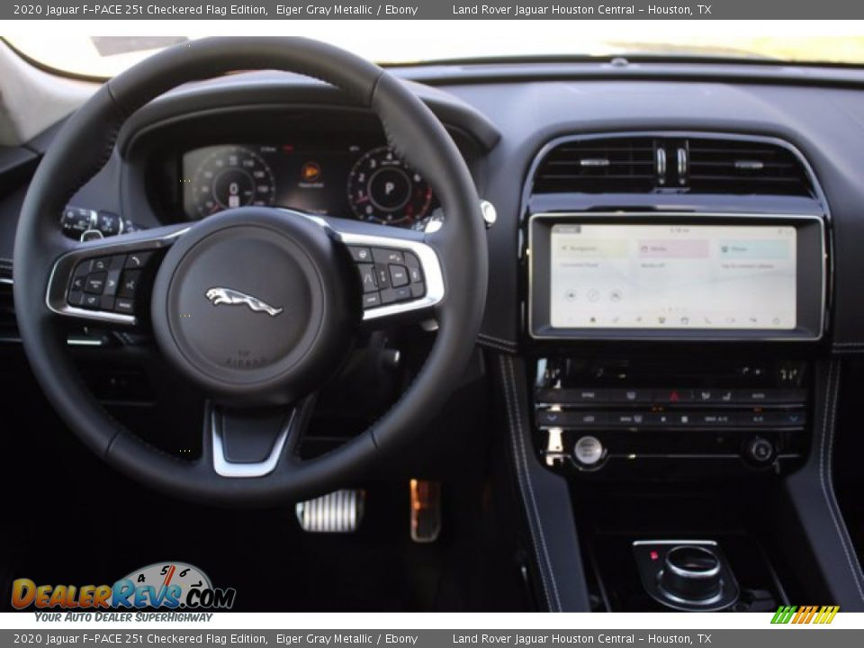 2020 Jaguar F-PACE 25t Checkered Flag Edition Eiger Gray Metallic / Ebony Photo #26