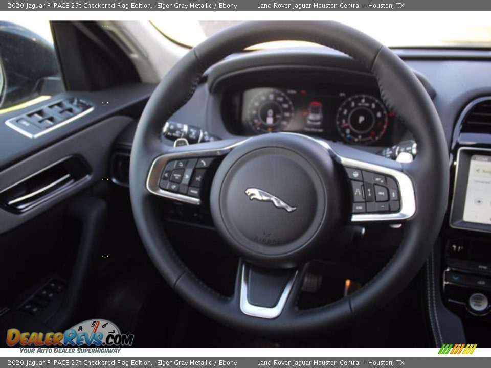 2020 Jaguar F-PACE 25t Checkered Flag Edition Eiger Gray Metallic / Ebony Photo #27