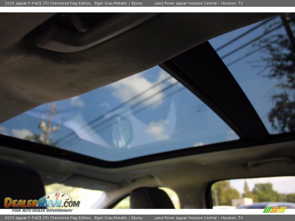 2020 Jaguar F-PACE 25t Checkered Flag Edition Eiger Gray Metallic / Ebony Photo #28