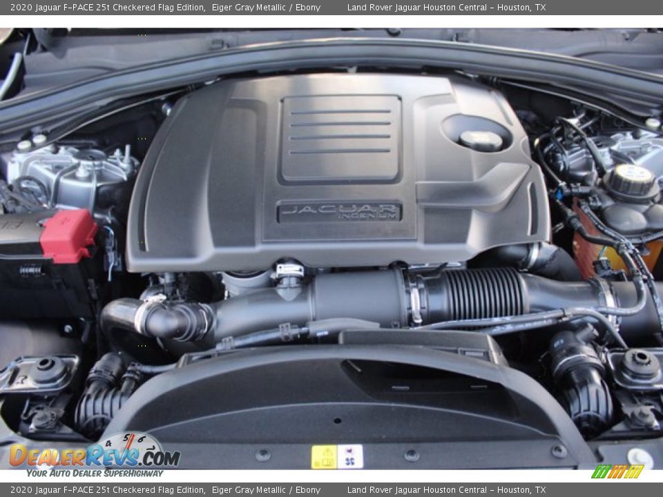 2020 Jaguar F-PACE 25t Checkered Flag Edition Eiger Gray Metallic / Ebony Photo #30