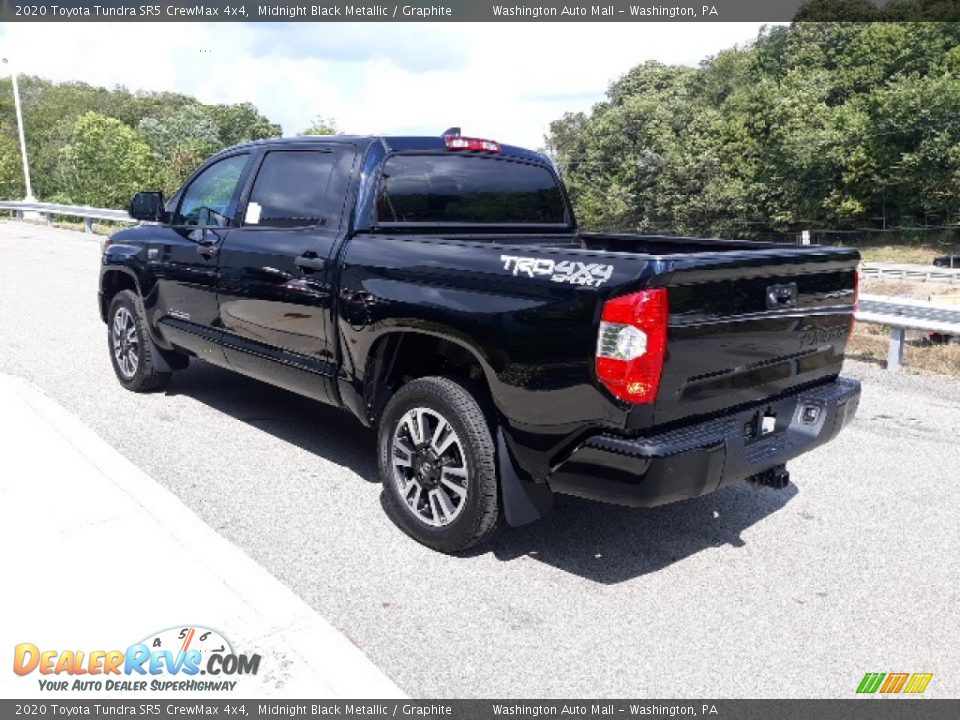 2020 Toyota Tundra SR5 CrewMax 4x4 Midnight Black Metallic / Graphite Photo #2