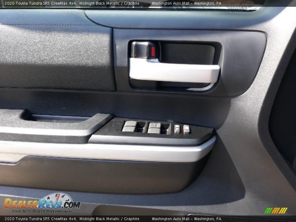 2020 Toyota Tundra SR5 CrewMax 4x4 Midnight Black Metallic / Graphite Photo #8