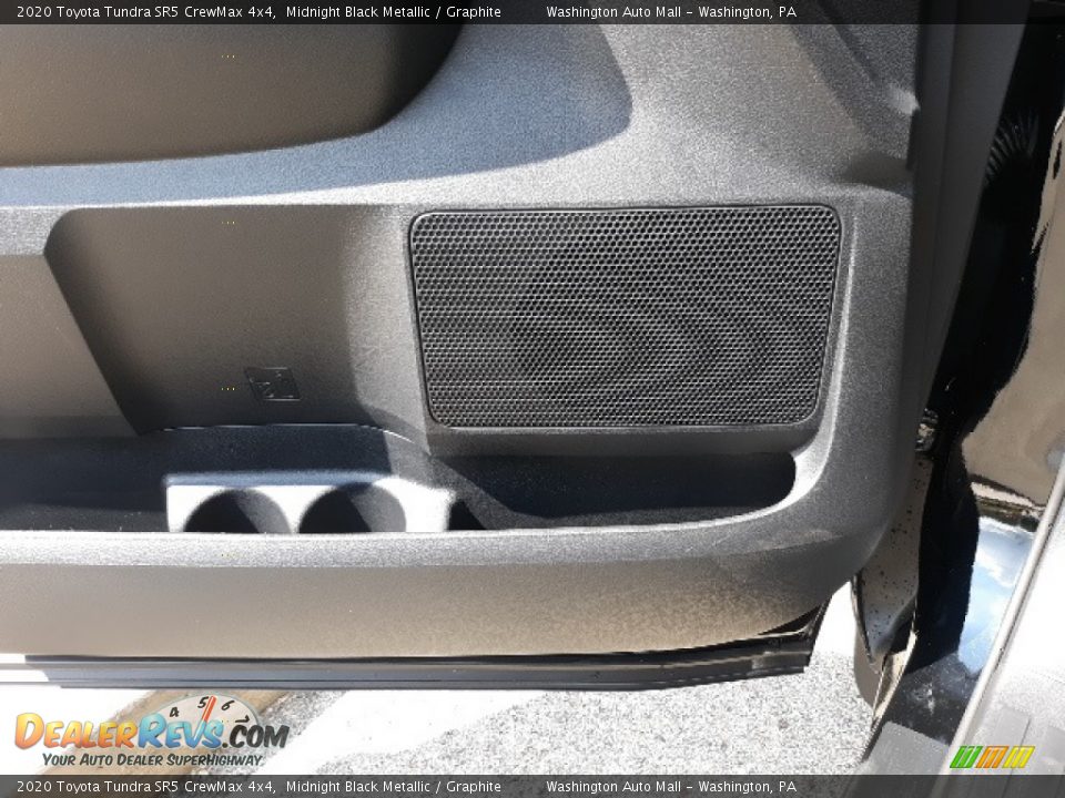 2020 Toyota Tundra SR5 CrewMax 4x4 Midnight Black Metallic / Graphite Photo #9