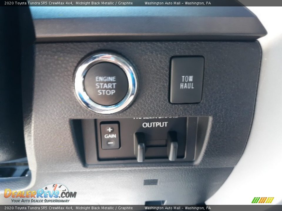 2020 Toyota Tundra SR5 CrewMax 4x4 Midnight Black Metallic / Graphite Photo #12
