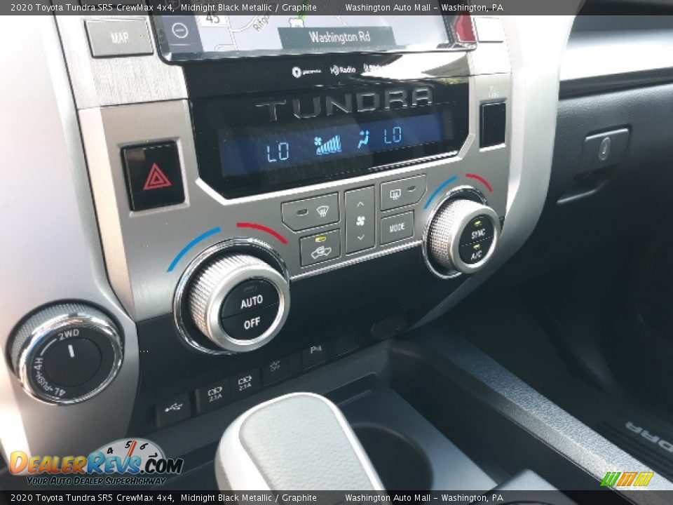2020 Toyota Tundra SR5 CrewMax 4x4 Midnight Black Metallic / Graphite Photo #14
