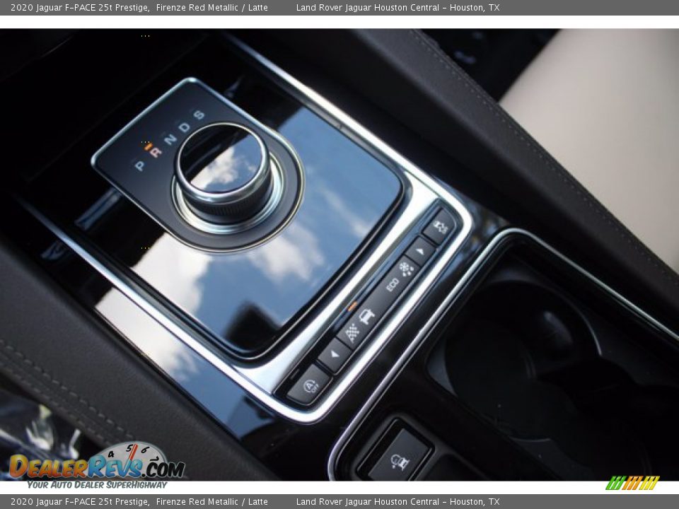 2020 Jaguar F-PACE 25t Prestige Firenze Red Metallic / Latte Photo #27
