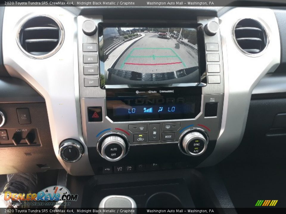 2020 Toyota Tundra SR5 CrewMax 4x4 Midnight Black Metallic / Graphite Photo #16