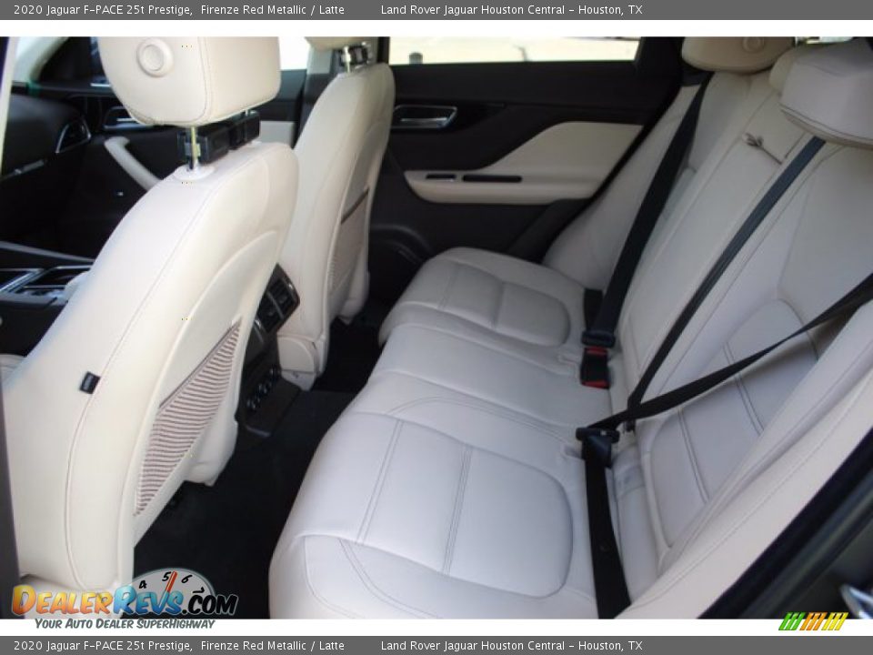 2020 Jaguar F-PACE 25t Prestige Firenze Red Metallic / Latte Photo #29