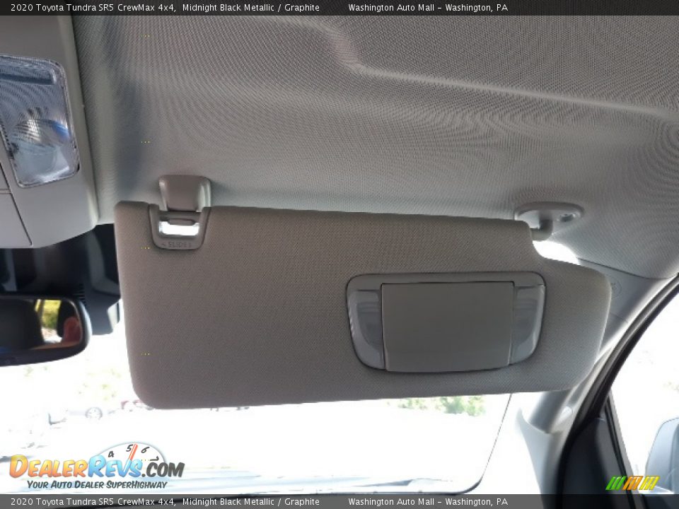 2020 Toyota Tundra SR5 CrewMax 4x4 Midnight Black Metallic / Graphite Photo #19