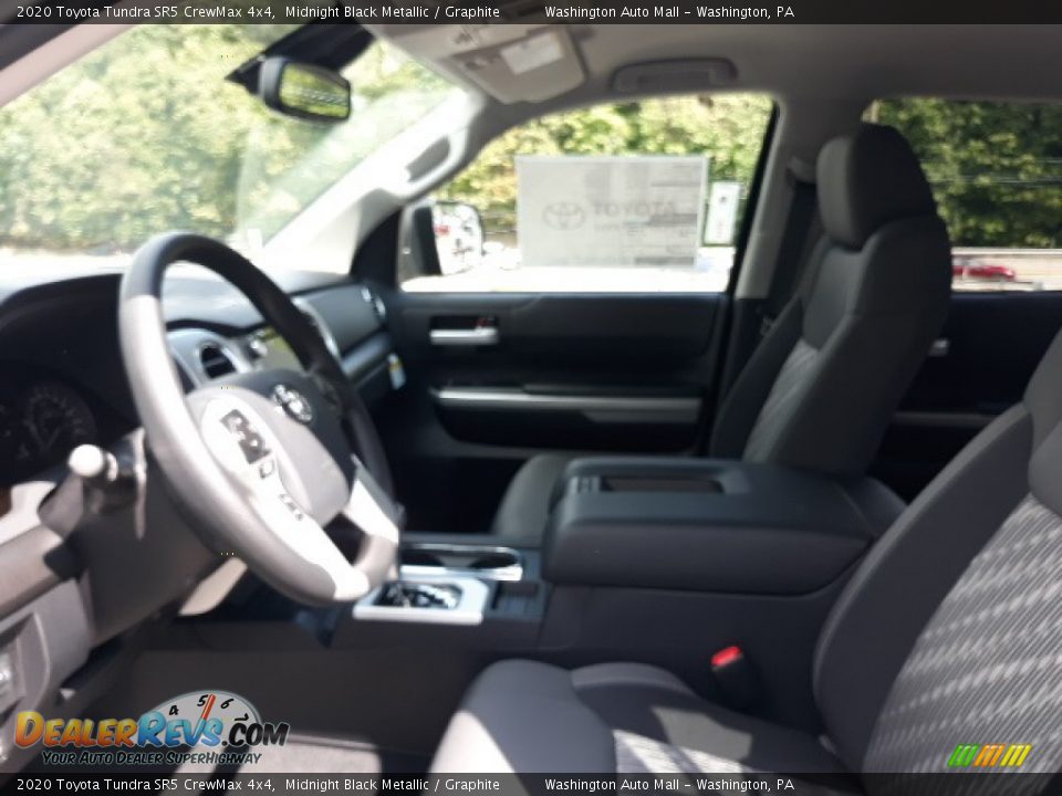 2020 Toyota Tundra SR5 CrewMax 4x4 Midnight Black Metallic / Graphite Photo #20