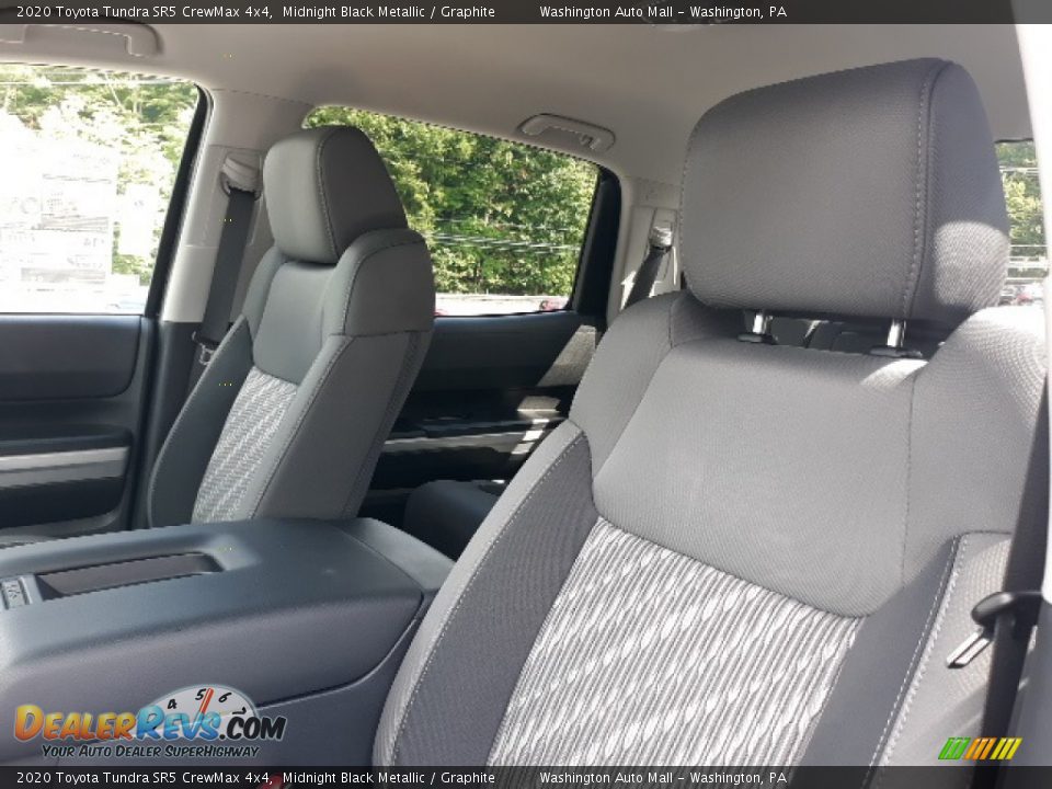 2020 Toyota Tundra SR5 CrewMax 4x4 Midnight Black Metallic / Graphite Photo #21