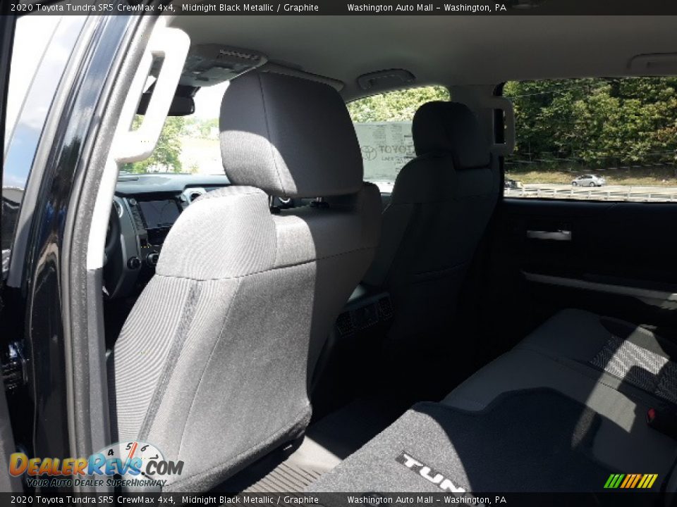 2020 Toyota Tundra SR5 CrewMax 4x4 Midnight Black Metallic / Graphite Photo #24