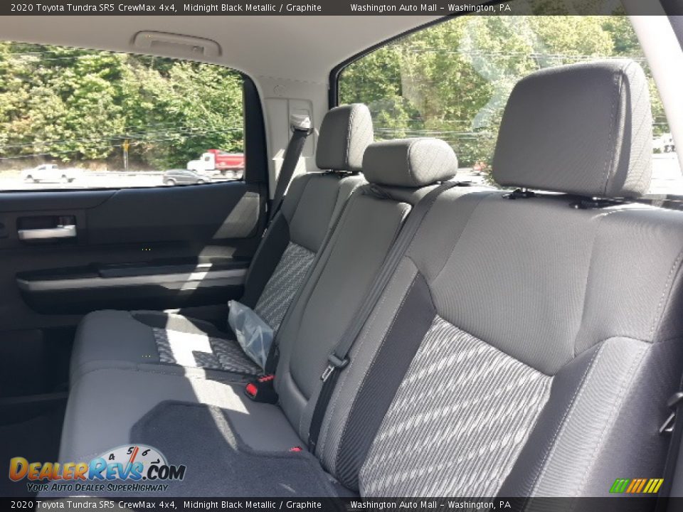 2020 Toyota Tundra SR5 CrewMax 4x4 Midnight Black Metallic / Graphite Photo #25